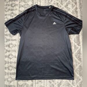 Adidas Men's Dark Gray Soccer Shirt